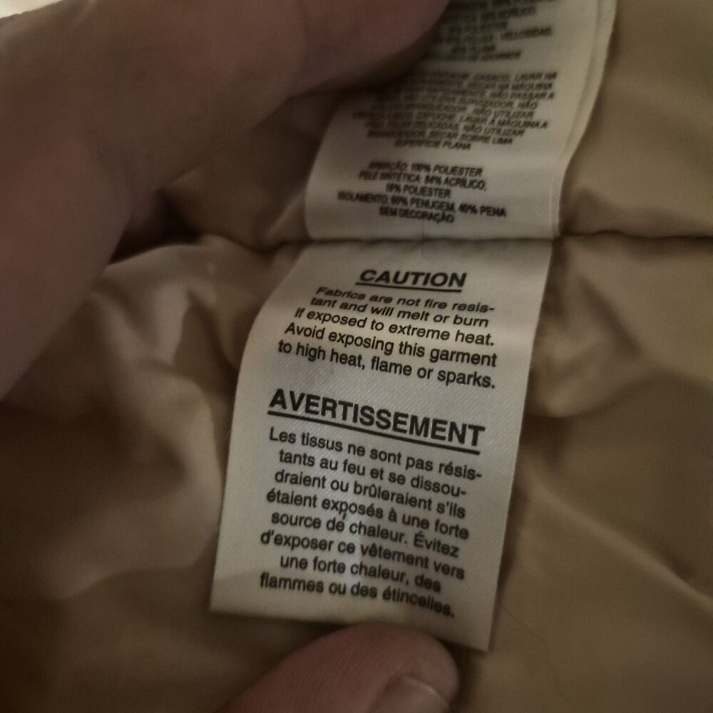 Columbia Women’s Medium White Down Winter Coat XCO Detachable Hood - Picture 15 of 16